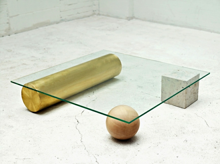 mesa interesante de acabado minimalista centro mesa minimalista moderna acentos