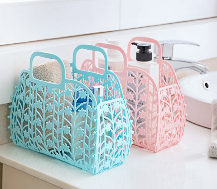 Cestas baño para decorar y ordenar los interiores