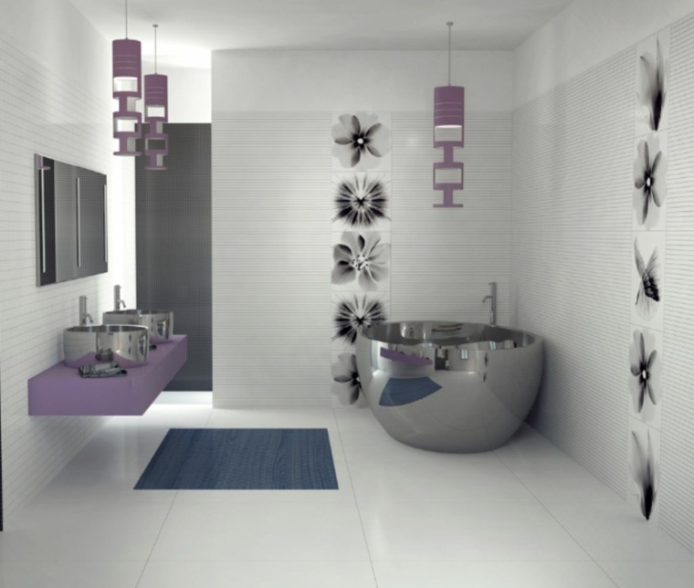 cuadros para baños modernos interior