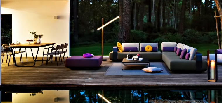 muebles con diseño contemporáneo decoracion de terrazas exteriores modernos muebles contemporaneos ideas
