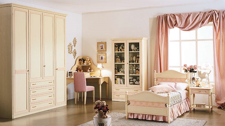 decoración habitaciones infantiles estilo diseno clasico ideas 
