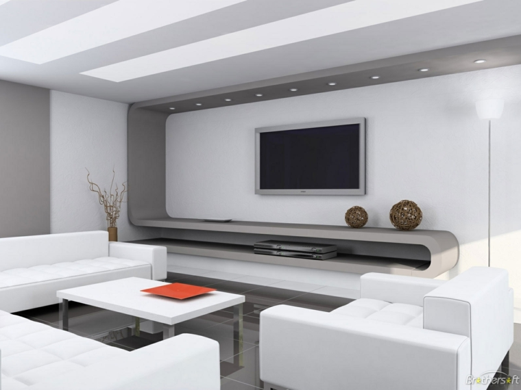 decoración mueble salón sofás