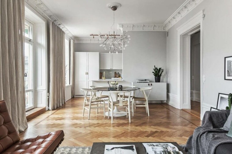 decoración nórdica apartamento cocina Estocolmo Scandinavian Homes ideas
