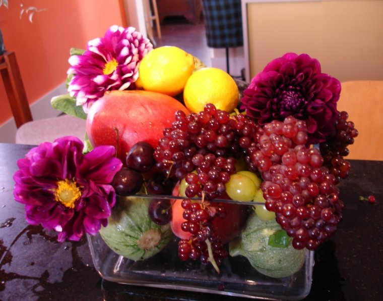 decoraciones de frutas