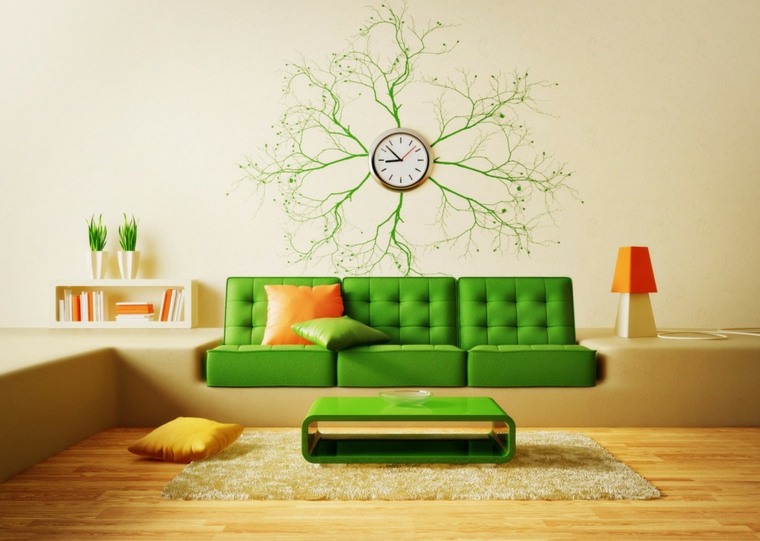 decorar paredes salón sala de estar
