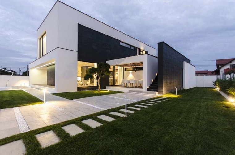 diseño casa estilo moderno