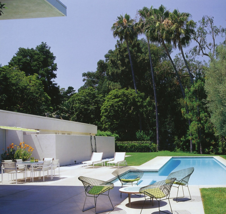 jardím moderno con lugar de fuego disenos de terrazas exteriores jardin modernos ideas