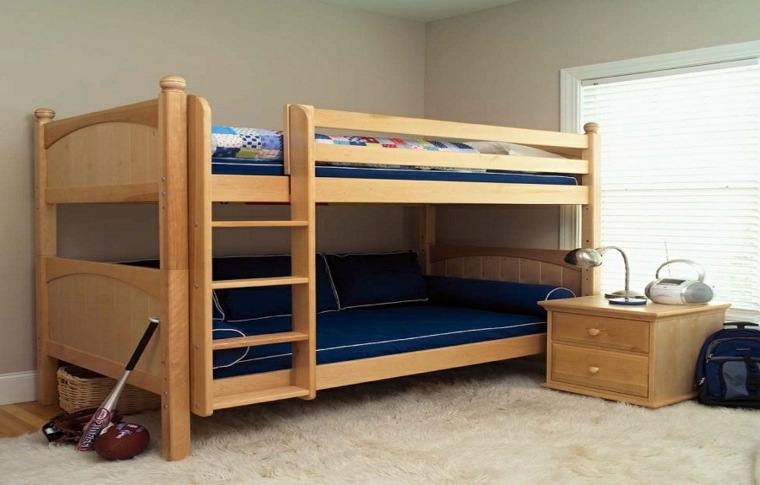 ideas diseños de camas para niños en madera