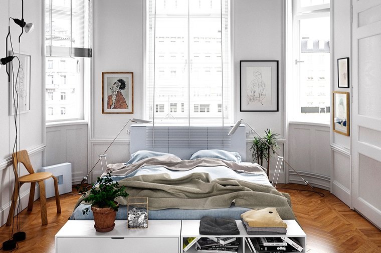 dormitorio diseno escandinavo opciones estilo ideas