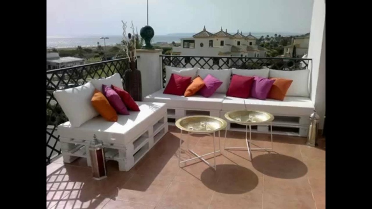  terraza muebles palet