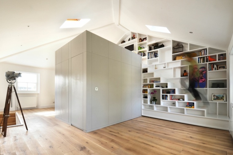 escaleras de interior diseno loft craft design londres apartamento pequeno ideas