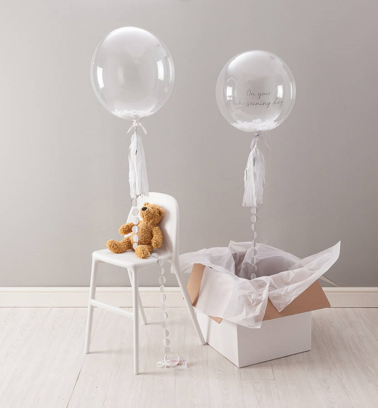 globos transparentes pompas jabñon