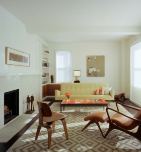 Estilo vintage para la sala de estar - el estilo de los años 50