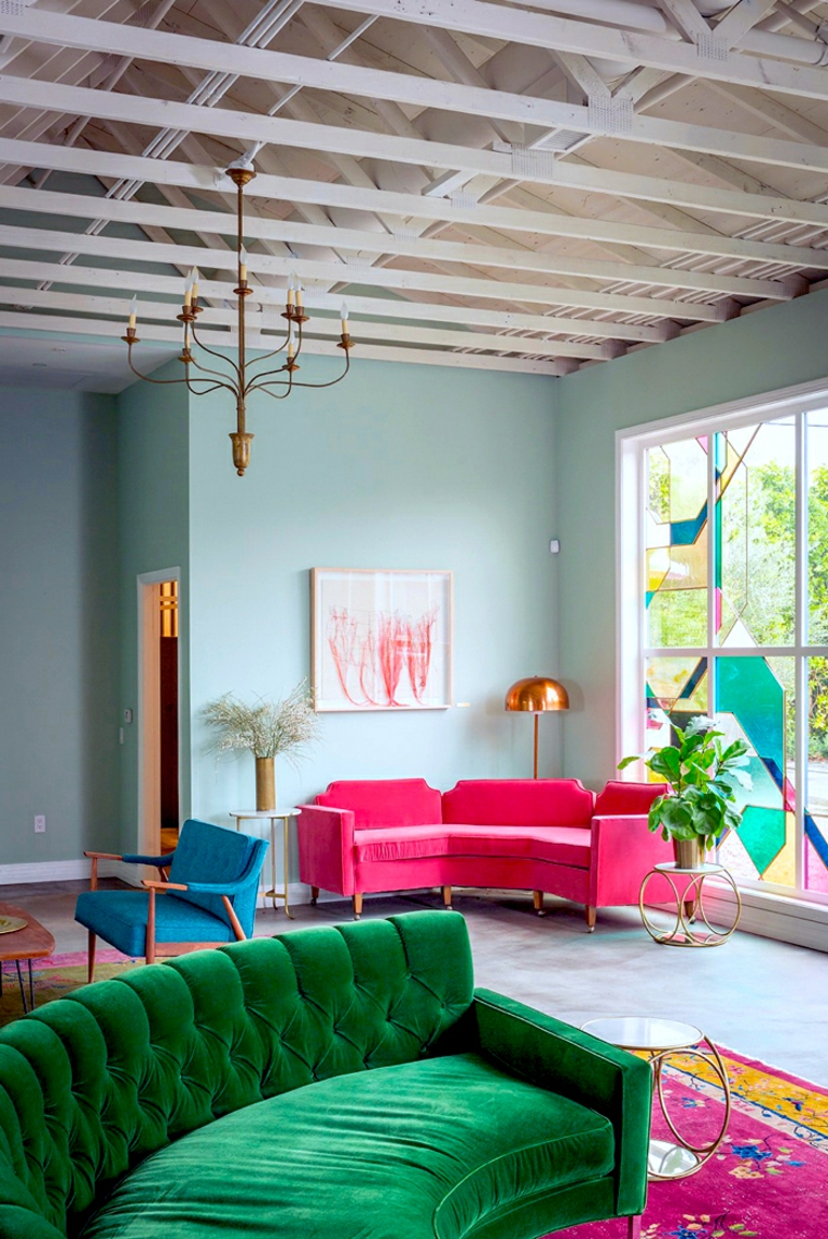 original decoracion colores salon