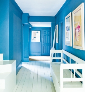 Colores para pintar un pasillo de recibidor  - 24 ideas