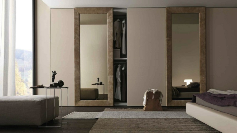 saoluciones espejos pared ladrillo especiales modernas