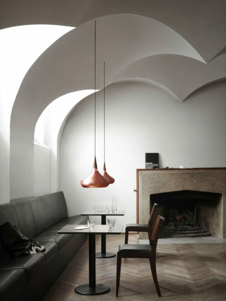techo curvado especiales muebles salones
