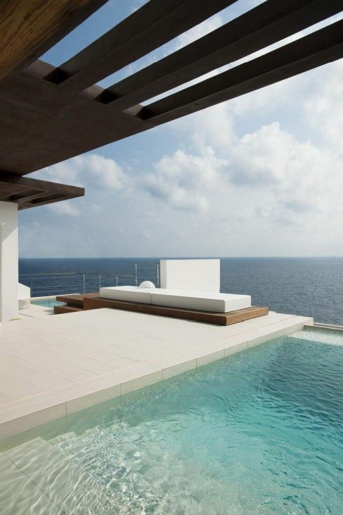 terraza diseño minimalista colores ambientes soleadores