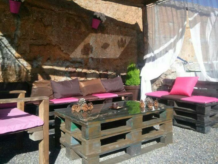 terraza chill muebles palet