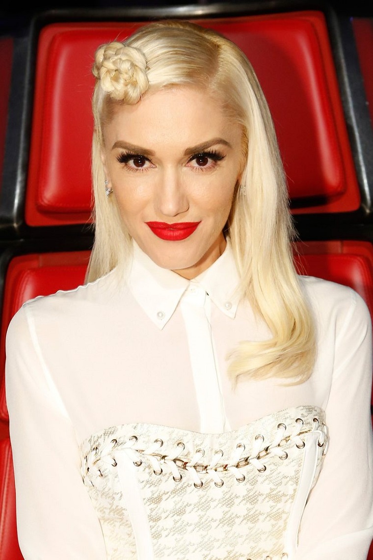 Gwen Stefani manera nueva llevar trenza ideas