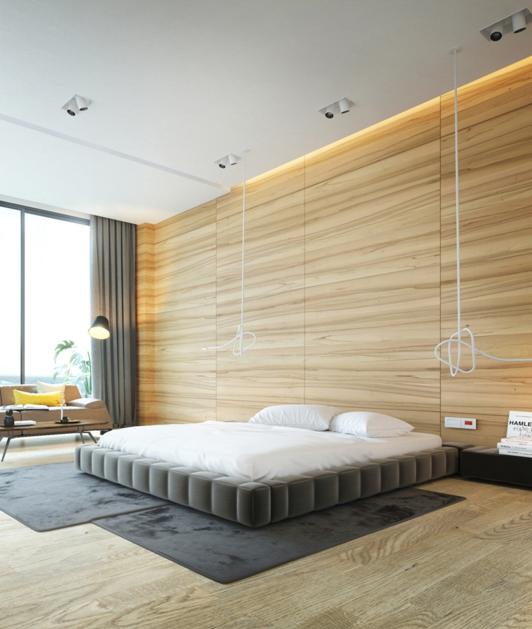 bonita pared madera