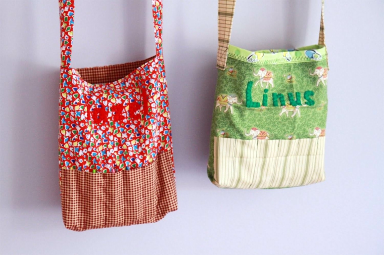 bolsos originales telas colores