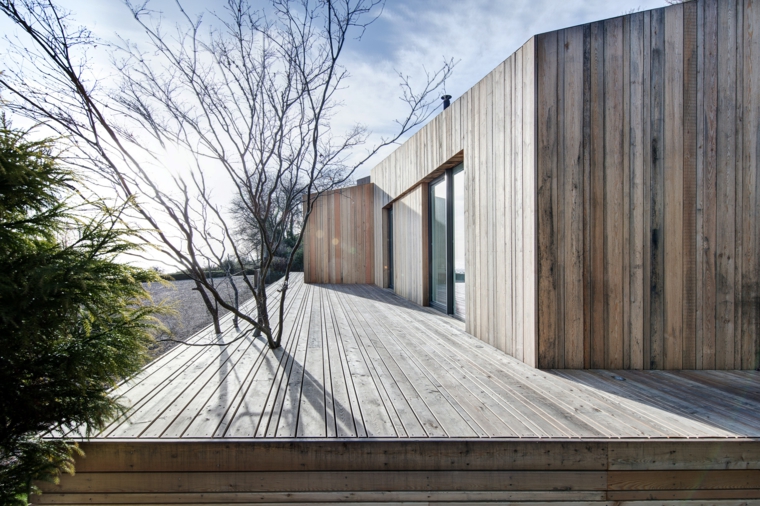 terraza con plataforma de madera terraza plataforma madera