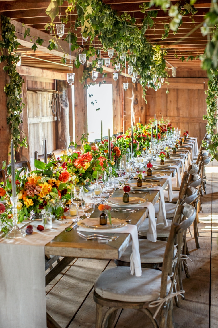 Centros de flores - 38 ideas para bodas eventos y fiestas