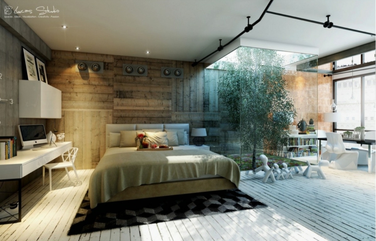 original habitación madera