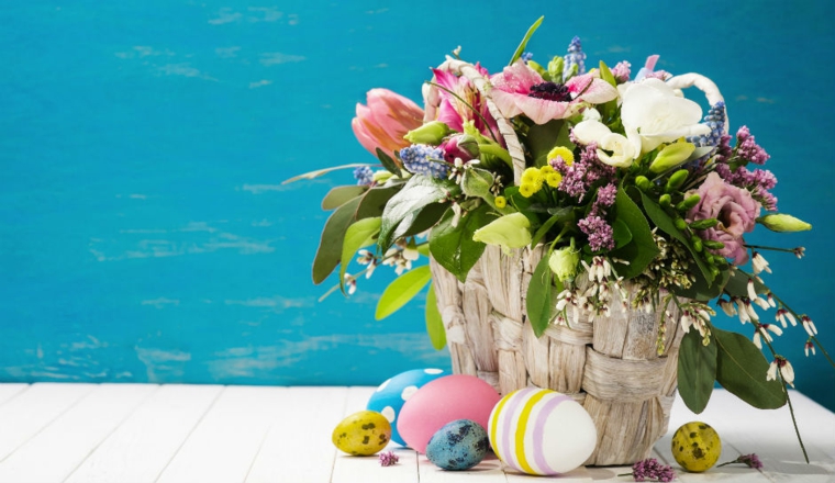 flores de pascua decorar