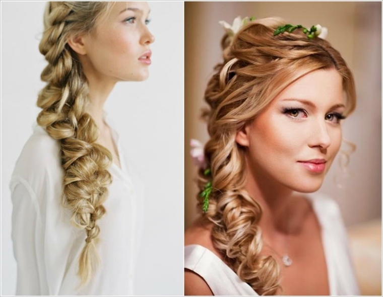 peinado trenza para bodas peinado trenza bodas