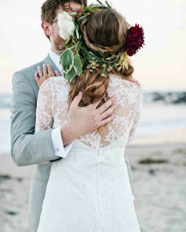peinados boda corona flores opciones ideas