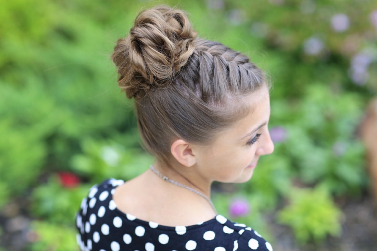peinados con trenza para chicas peinados con trenza chicas