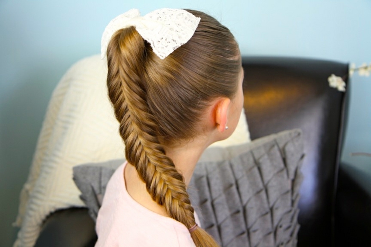 peinados con trenzas en coleta peinados con trenzas coleta