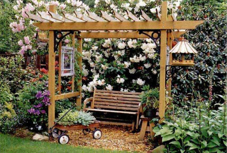 pérgola jardín para decorar pérgola jardín decorar