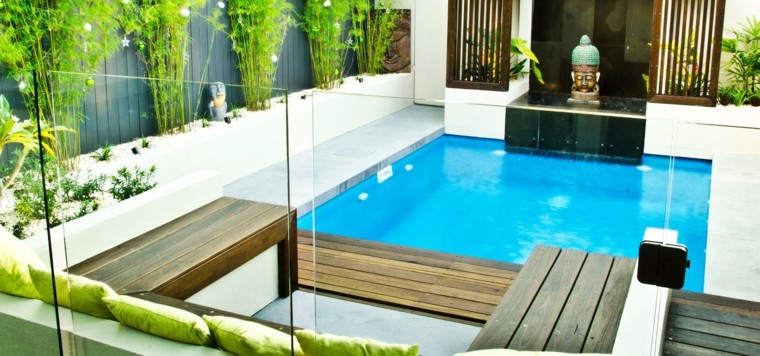 piscinas pequeñas para patios modernos