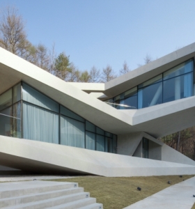 Arquitectura moderna en Hongcheon, Corea del Sur