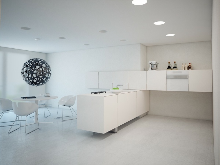 blanco conceptos paredes diseños muebles amplias