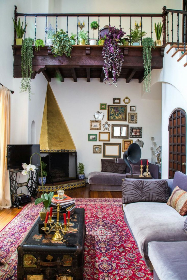 salón boho chic salón boho