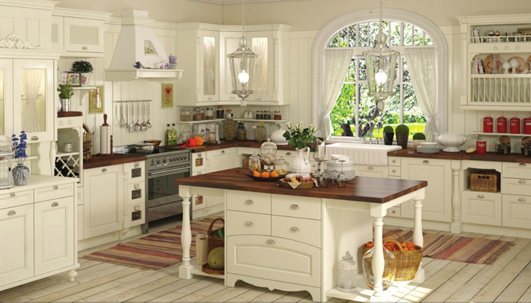unas encimeras que acentuan el diseño clásico cocinas blancas modernas cocina diseno clasico ideas