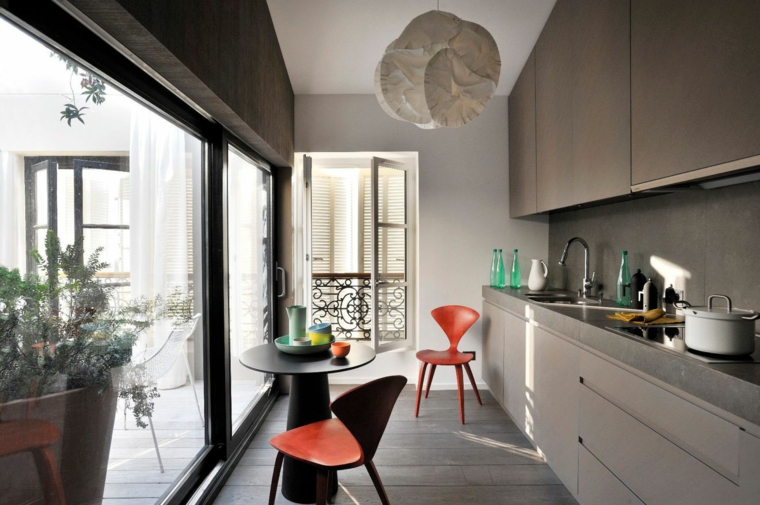 diseño de cocina lineal moderna cocina lineal moderna