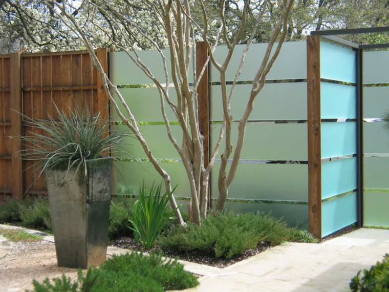 cristales listones claro muebles especiales maceteros