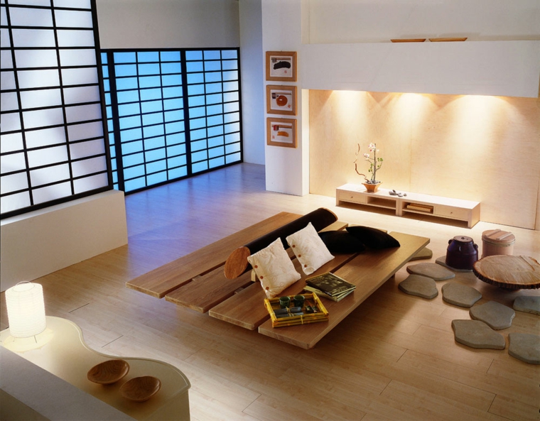 salón de estilo japonés salón japonés