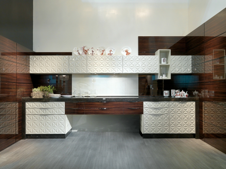 una cocina con diseño espectacular disenar cocinas detalles negros bizzotto cocina diseno marmol negro ideas