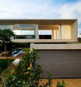 Diseño de casas - una  espaciosa casa contemporanea en Brasil