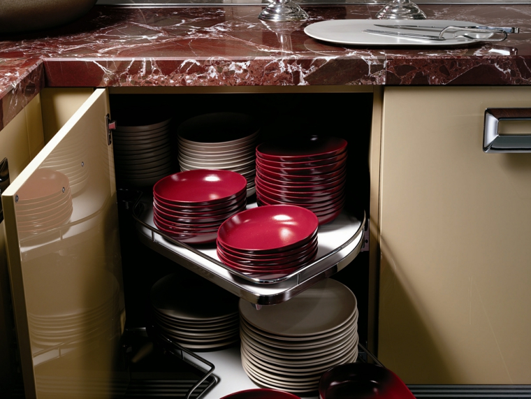 cocina con encimera de mármol lujoso encimeras de cocina mármol ERNESTOMEDA coleccion barrique ideas