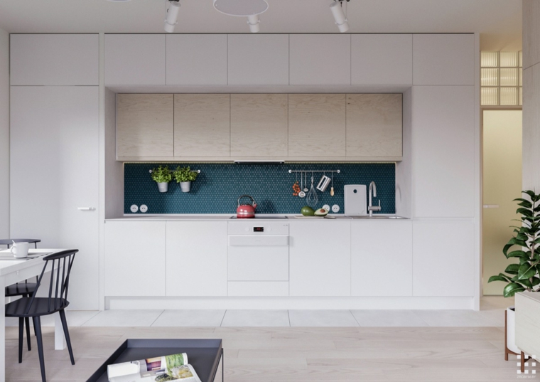 encimeras empotrada sistema cocina espacio