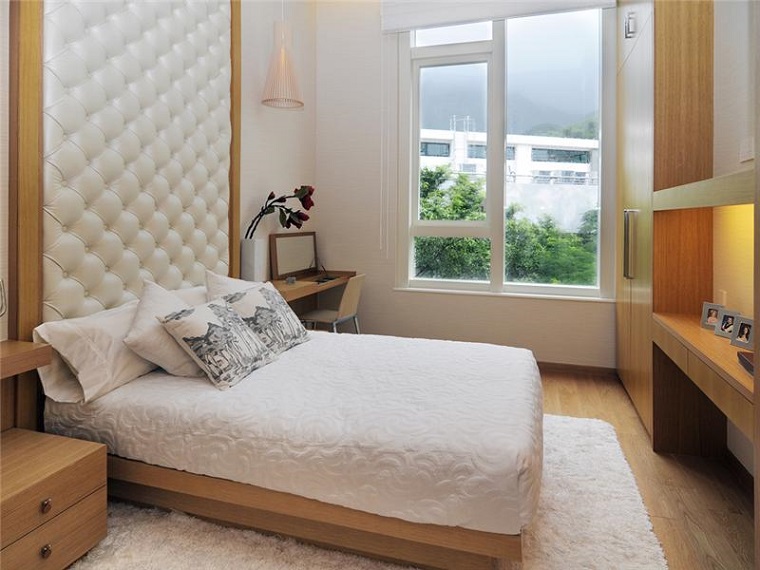 bonito cabecero estilo capitoné habitación cabecero capitoné