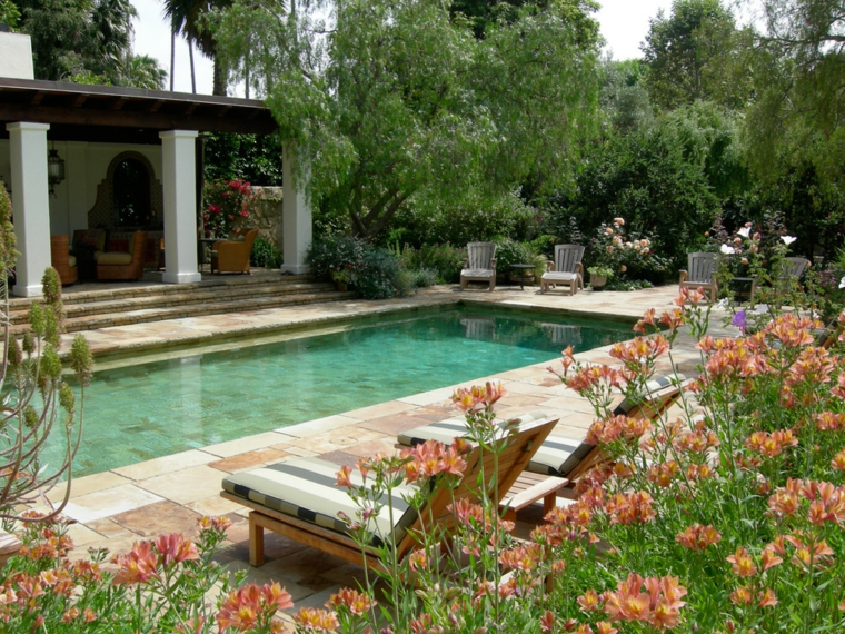 Jardines Piscinas Para Dise Os Inspiradores En Ideas Asombrosas