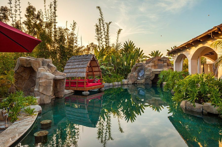 tropical piscina exuberante con estilo fresco jardines-piscinas-tropical-piscina-exuberante-esquemas